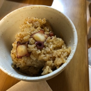 炊飯器で簡単☆駅弁の味！タコおこわ